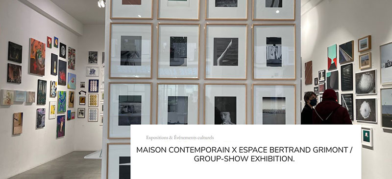 exposition, exhibition, art contemporain, contemporary art, Marion Bénard, Maison contemporain, group show, Espace Bertand Grimont
